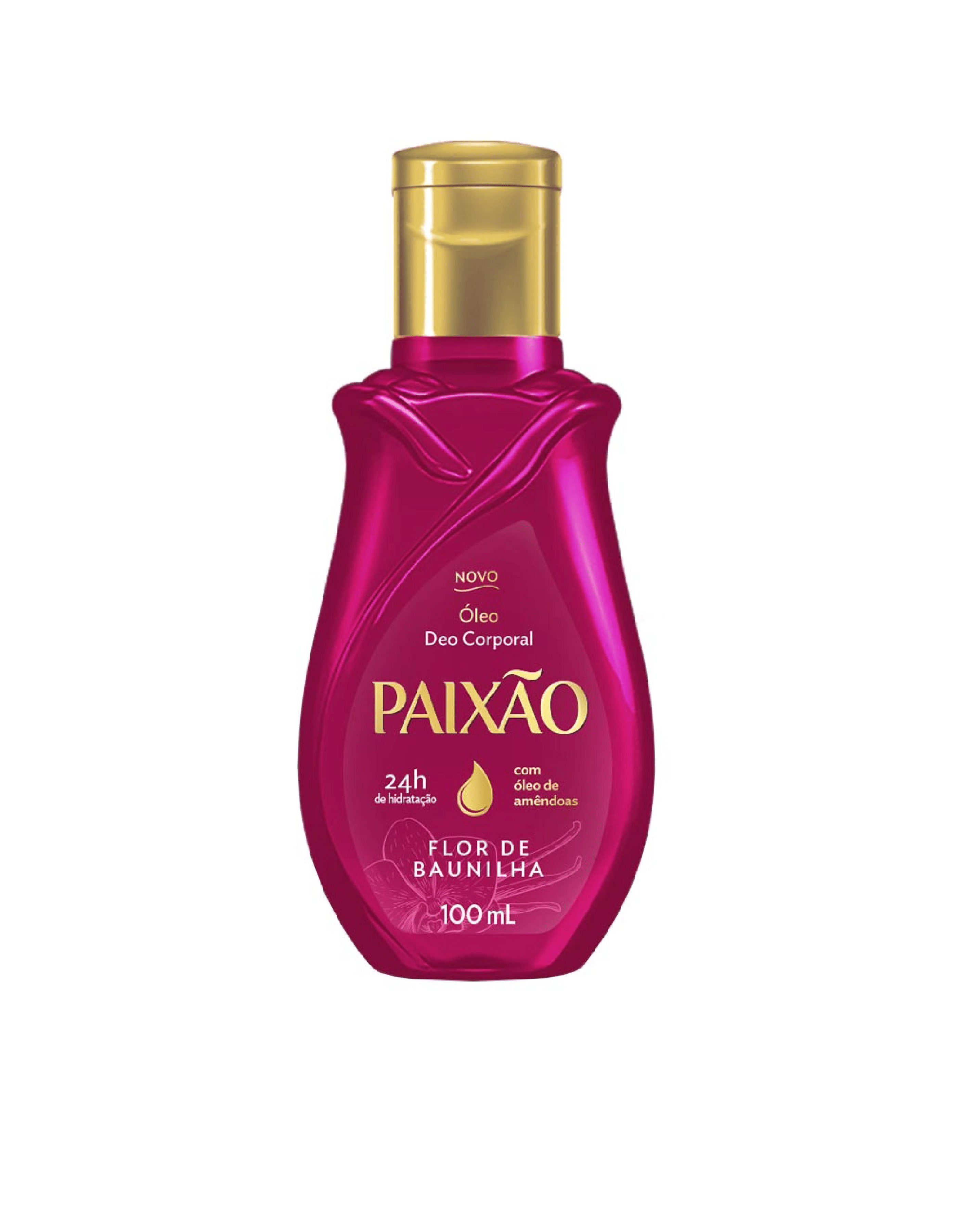 Paixão Flor de Baunilha Óleo Deo Corporal