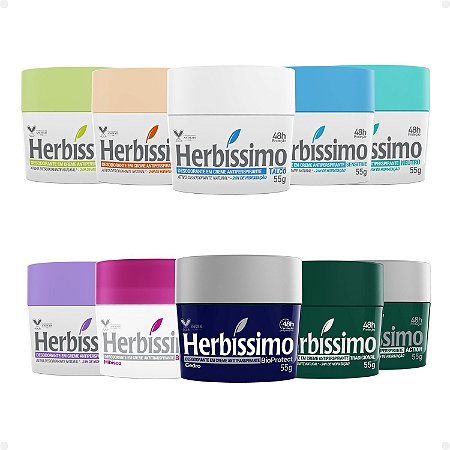 Herbíssimo - Desodorantes em Pó (kit)